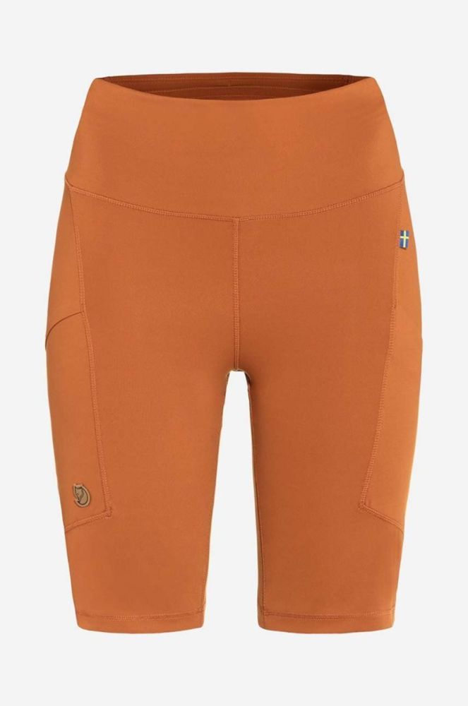 Шорти Fjallraven Abisko жіночі колір помаранчевий однотонні висока посадка F87138.243-243 фото 5