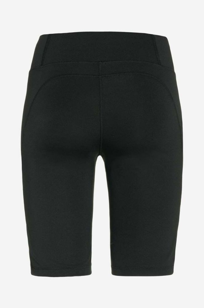Шорти Fjallraven Abisko Short Tights F87138 550 жіночі колір чорний однотонні висока посадка F87138.550-550 фото 6