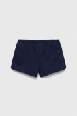 Дитячі бавовняні шорти United Colors of Benetton колір синій однотонні регульована талія (3278403)