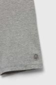 Дитячі шорти United Colors of Benetton колір сірий меланж