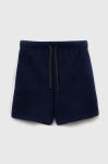 Дитячі бавовняні шорти United Colors of Benetton колір синій однотонні регульована талія (3232981)
