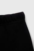Дитячі бавовняні шорти United Colors of Benetton колір чорний однотонні регульована талія (3232969)