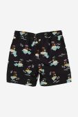 Дитячі шорти Happy Socks Island In The Sun колір чорний візерунок регульована талія