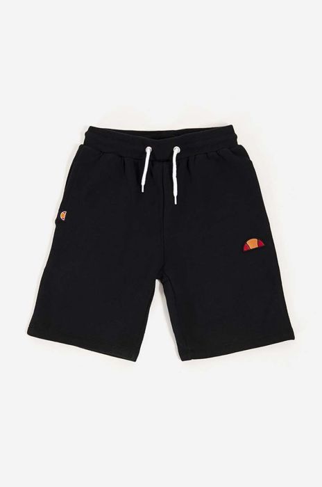 Дитячі шорти Ellesse Toyle колір чорний з принтом регульована талія