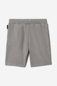 Дитячі бавовняні шорти Napapijri N-Saleina колір сірий з принтом