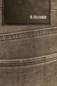 s. Oliver - Джинсові шорти колір сірий