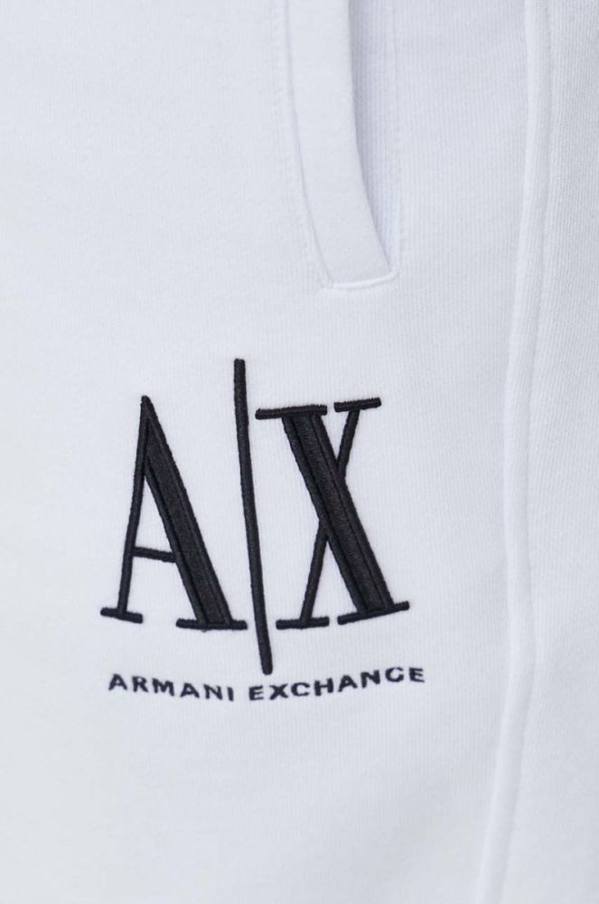 Шорти Armani Exchange чоловічі колір білий (2946211) фото 4