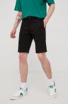Бавовняні шорти Only & Sons чоловічі колір чорний