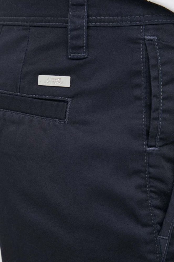 Шорти Armani Exchange чоловічі колір синій (3187459) фото 4