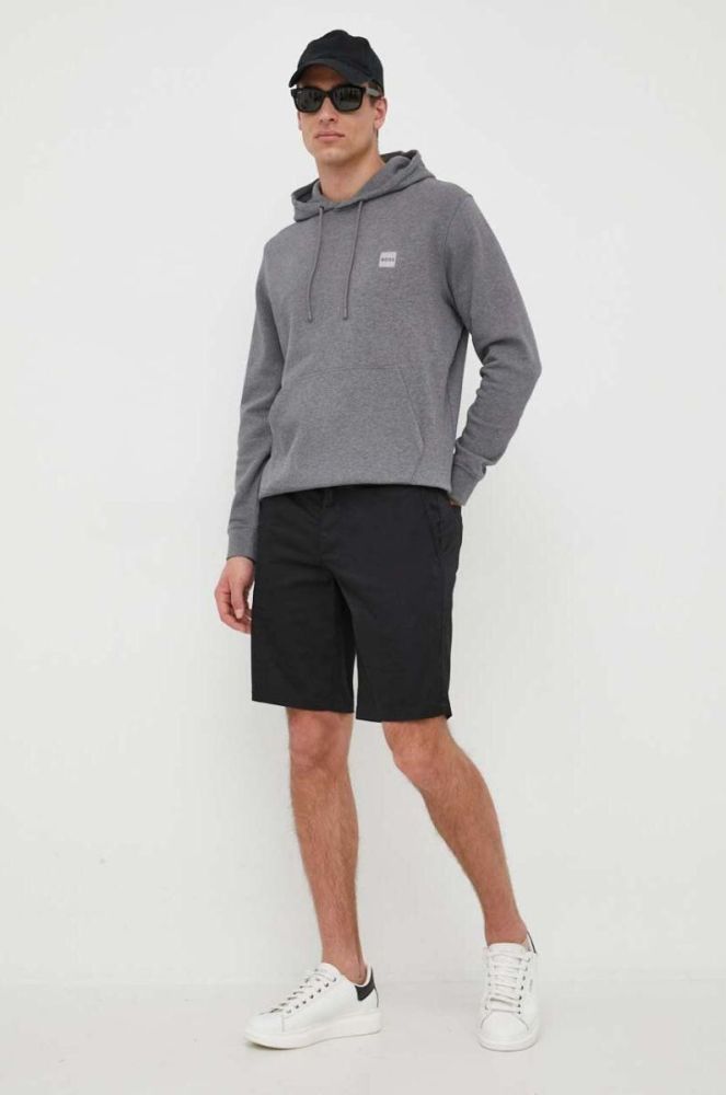 Шорти Armani Exchange чоловічі колір чорний (3187455) фото 2