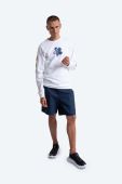 Бавовняні шорти HUF Abbott Easy Short колір синій PT00171-NAVY