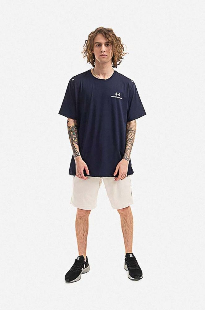 Шорти Under Armour Terry Short чоловічі колір бежевий 1366266-279 фото 2