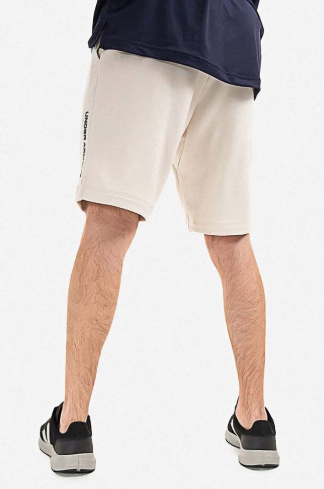 Шорти Under Armour Terry Short чоловічі колір бежевий 1366266-279 фото 3