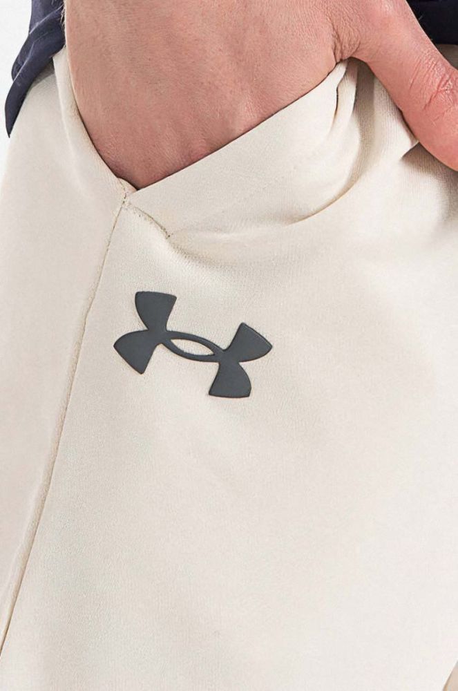 Шорти Under Armour Terry Short чоловічі колір бежевий 1366266-279 фото 5