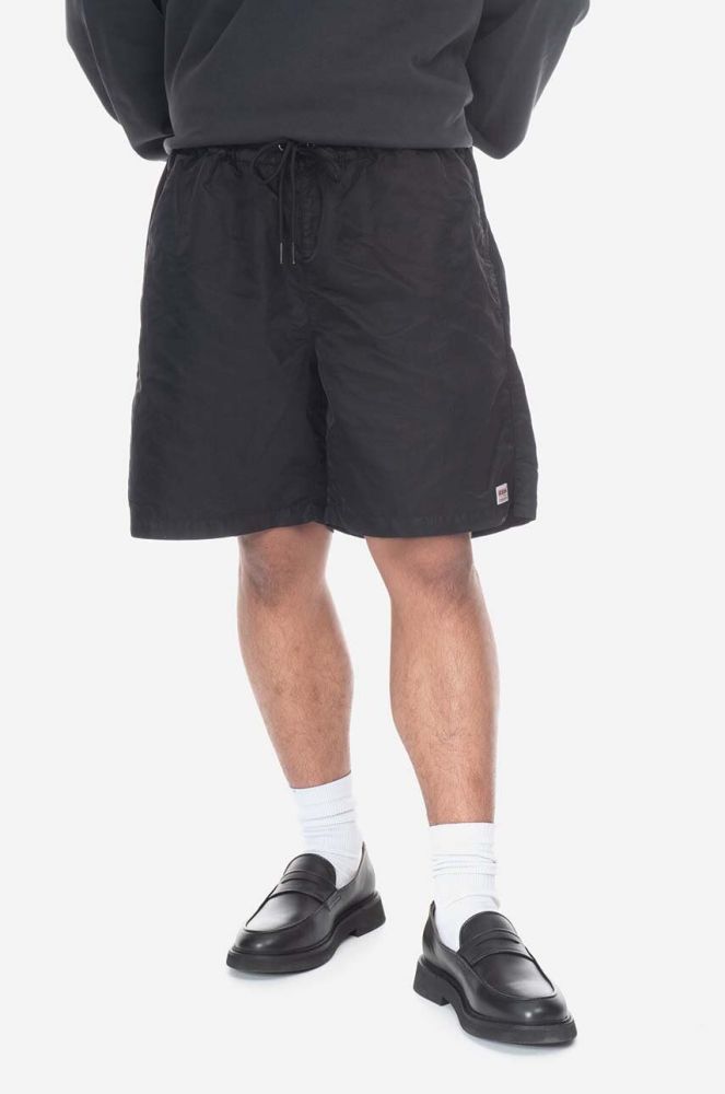 Шорти Guess Washed Nylon Shorts чоловічі колір чорний M3GQ20.WFCA0-JTMU