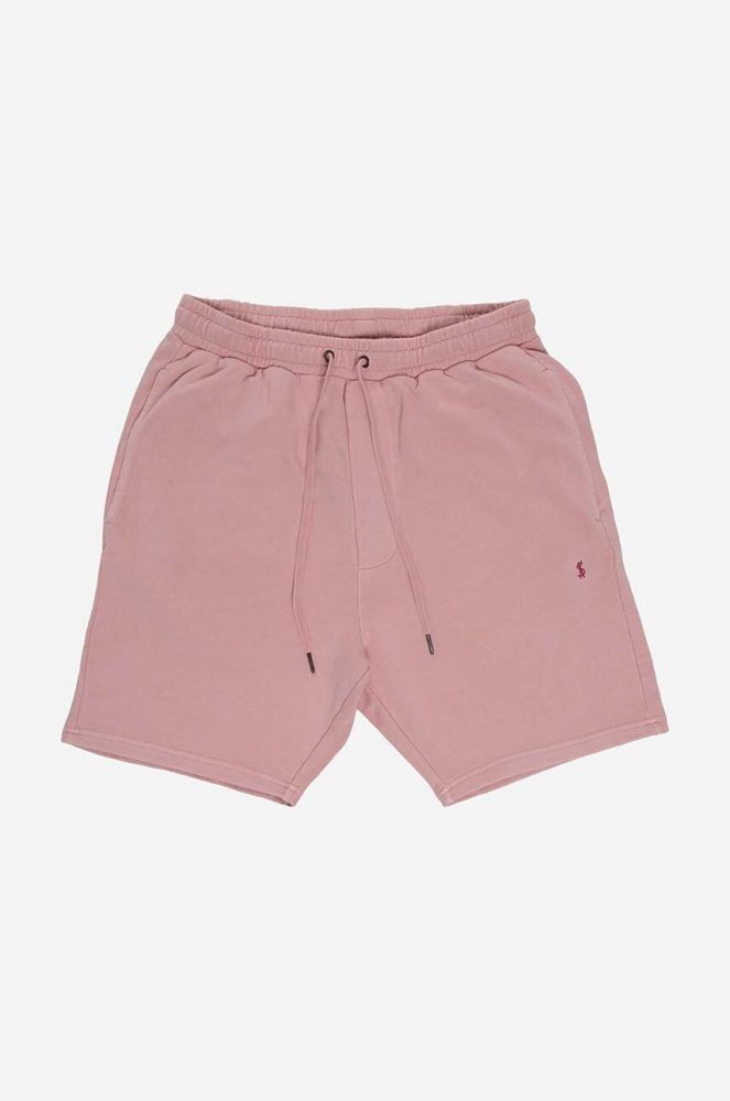 Бавовняні шорти KSUBI 4x4 Trak Short Quartz колір рожевий MSP23WA013-PINK