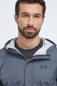 Дощовик Under Armour чоловіча колір сірий перехідна 1374644-BLACK