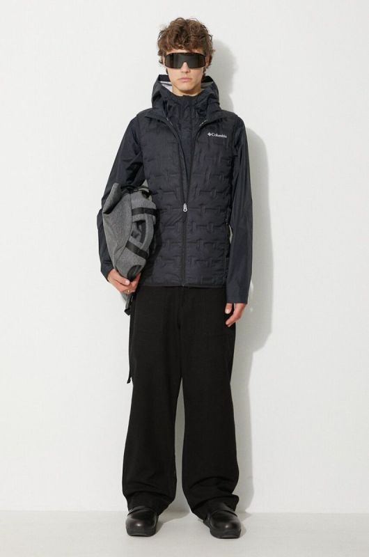 Дощовик Under Armour чоловіча колір чорний перехідна 1374644-BLACK фото 2