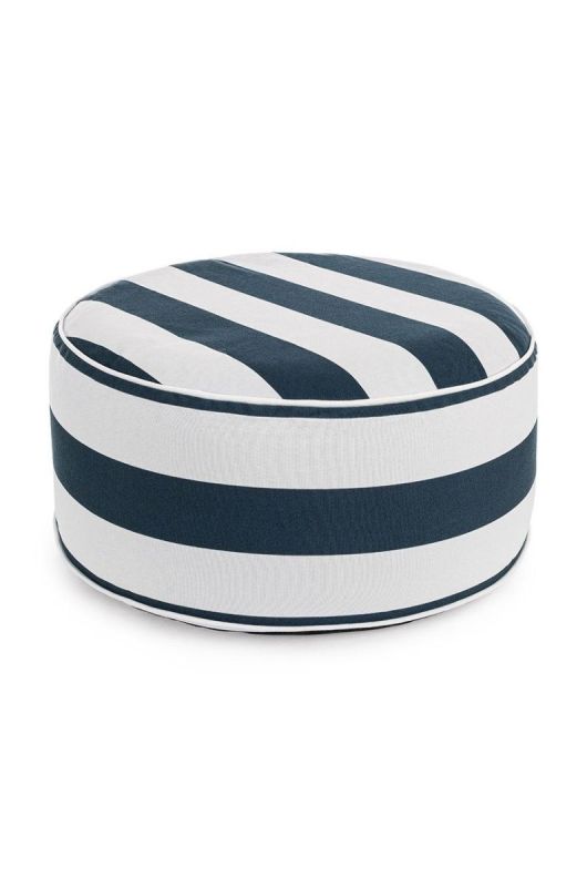 Bizzotto Надувний пуф Stripes колір блакитний