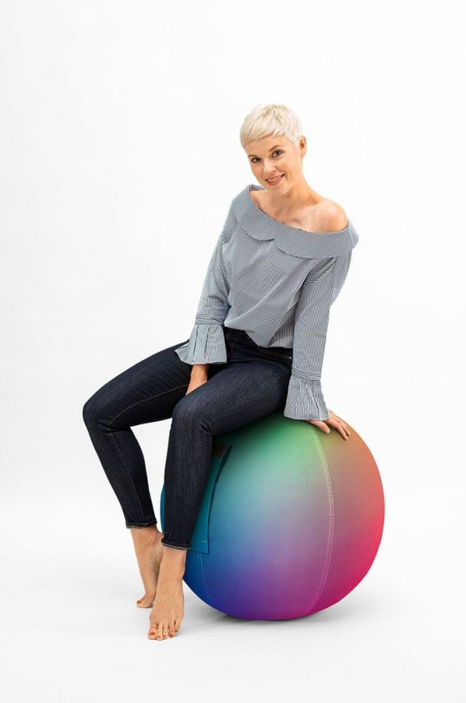 Magma М'яч для сидіння Rainbow SittingBall колір барвистий фото 3