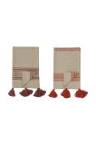Bloomingville Набір кухонних рушників (2-pack) колір сірий (2715183)