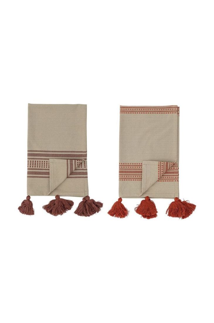 Bloomingville Набір кухонних рушників (2-pack) колір сірий (2715183)