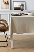 S?dahl Бавовняна скатертина Organic колір бежевий (2703129)
