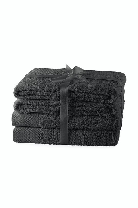 Набір рушників  6-pack колір чорний (2774004)