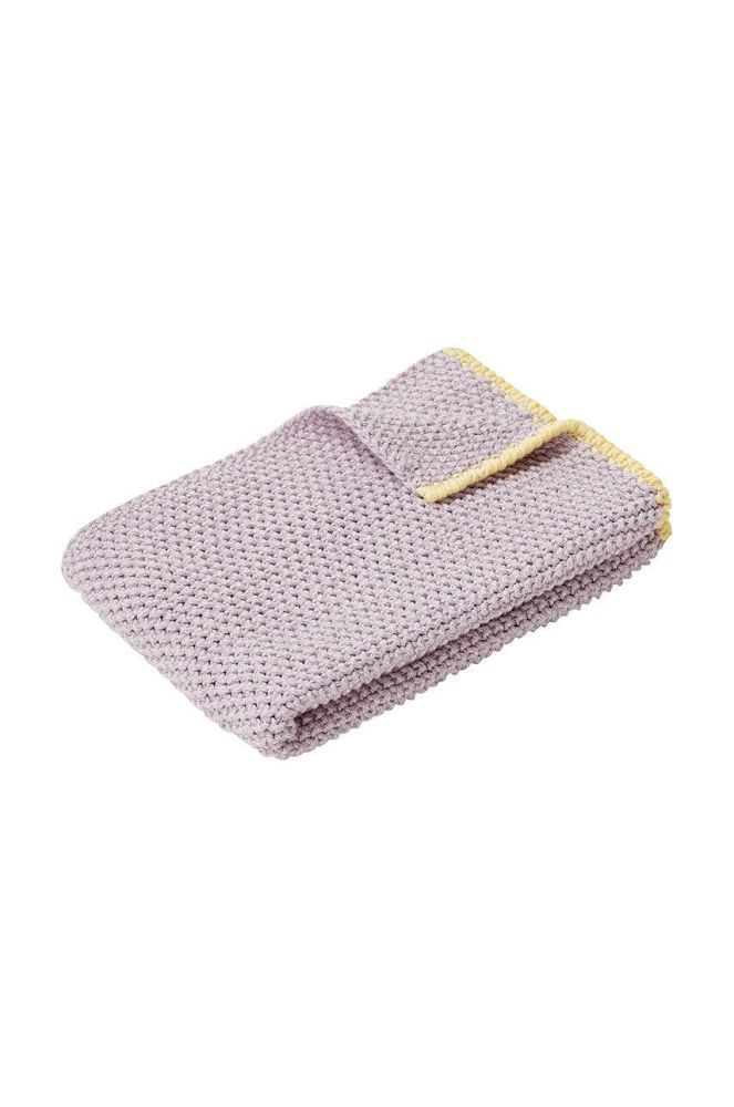 Бавовняний кухонний рушник H?bsch Herb Tea Towel колір фіолетовий (2800129)
