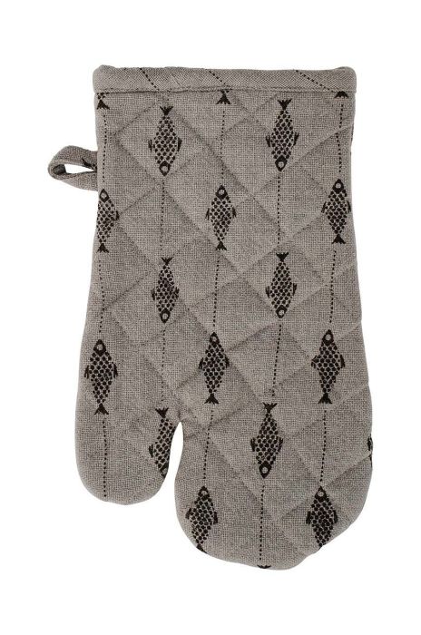 Бавовняна прихватка Madam Stoltz колір сірий (2892786)