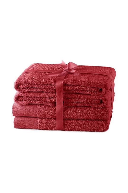 Набір рушників  6-pack колір червоний (2892790)