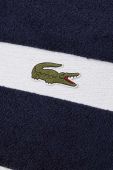 Бавовняний рушник Lacoste колір блакитний (2950663)