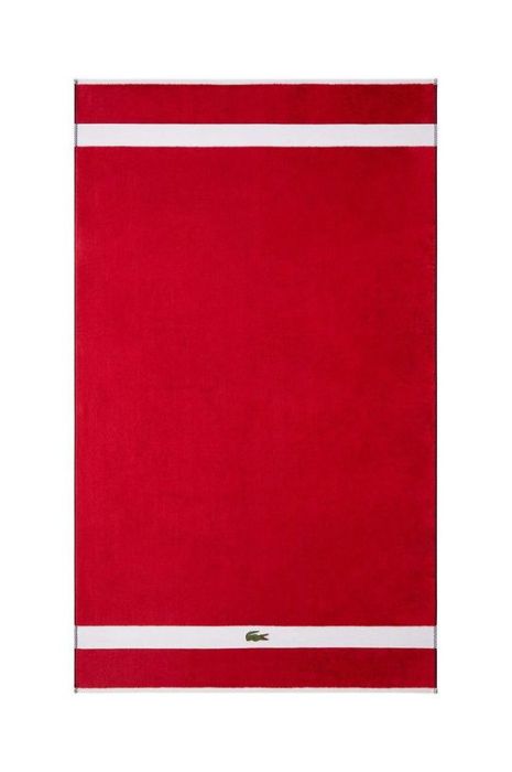 Великий бавовняний рушник Lacoste 90 x 150 cm колір блакитний (2950664)