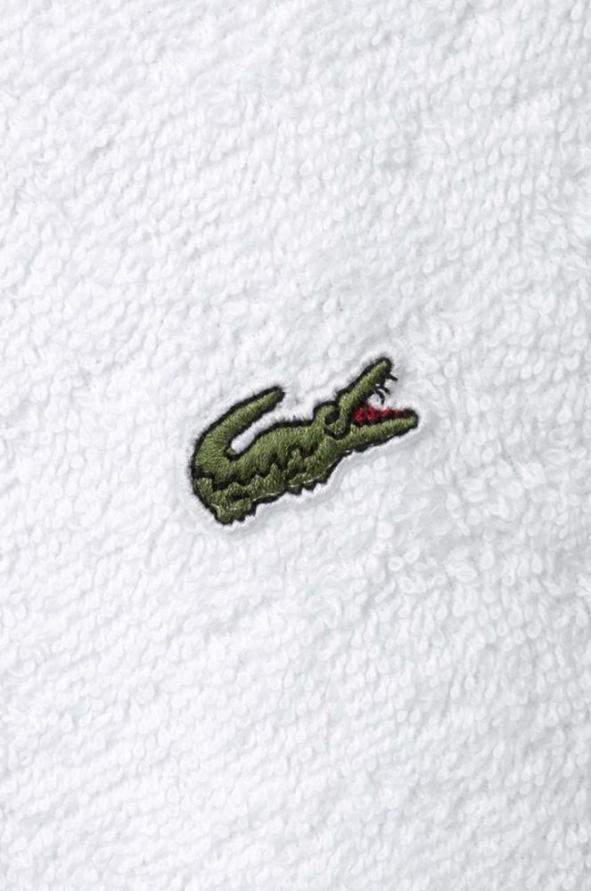 Бавовняний рушник Lacoste колір білий (2950653) фото 4