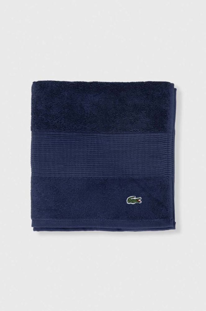 Бавовняний рушник Lacoste 50 x 100 cm колір блакитний (2950658) фото 2