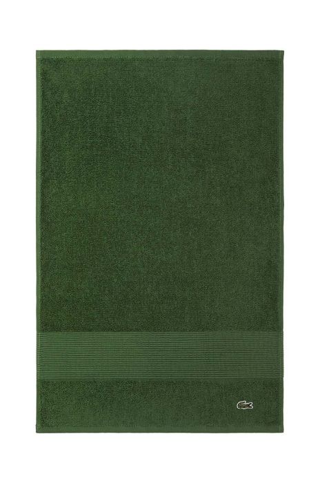 Маленький бавовняний рушник Lacoste 40 x 60 cm колір зелений (2950665)