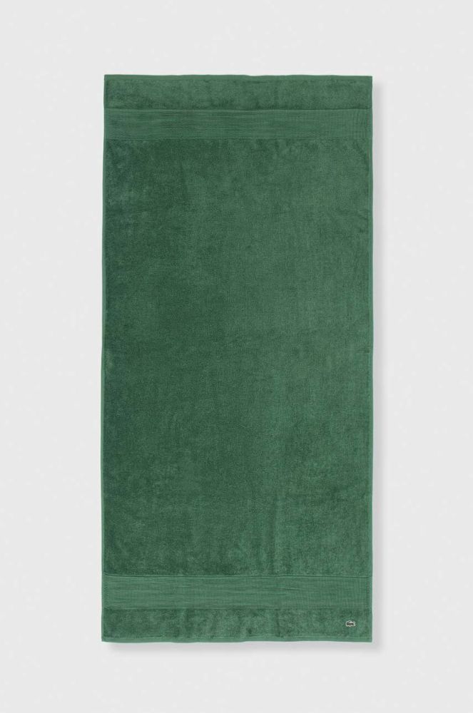 Бавовняний рушник Lacoste 70 x 140 cm колір зелений (2950669)