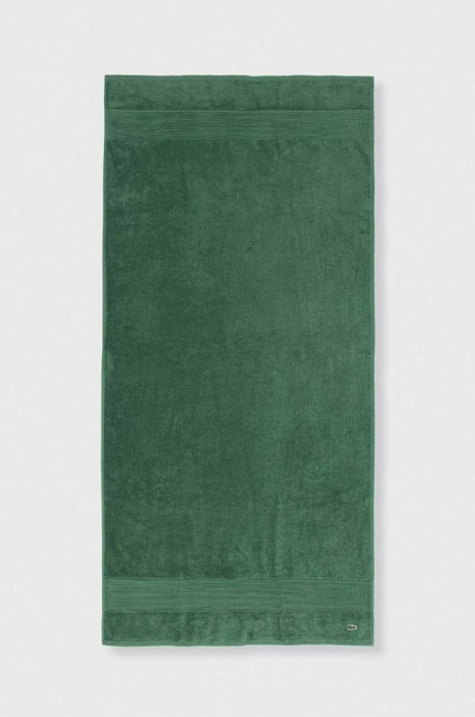 Бавовняний рушник Lacoste 70 x 140 cm колір зелений (2950669)