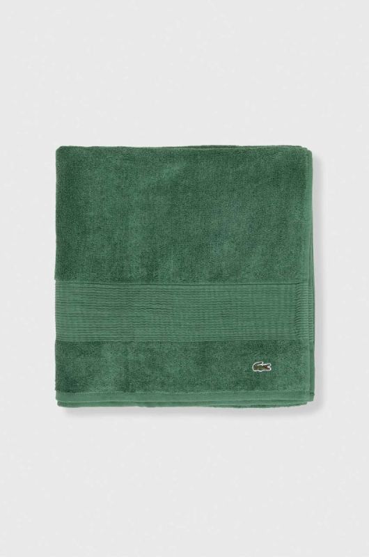 Бавовняний рушник Lacoste 70 x 140 cm колір зелений (2950669) фото 2