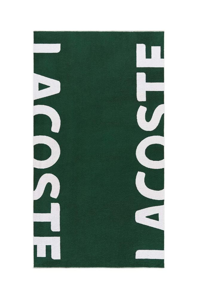 Пляжний рушник Lacoste 90 x 160 cm колір зелений (2950680)