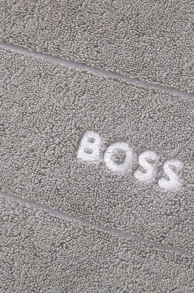 Маленький бавовняний рушник BOSS 40 x 60 cm колір сірий (2953504) фото 3