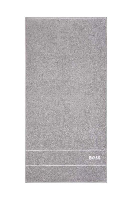 Маленький бавовняний рушник BOSS 50 x 100 cm колір сірий (2950686)