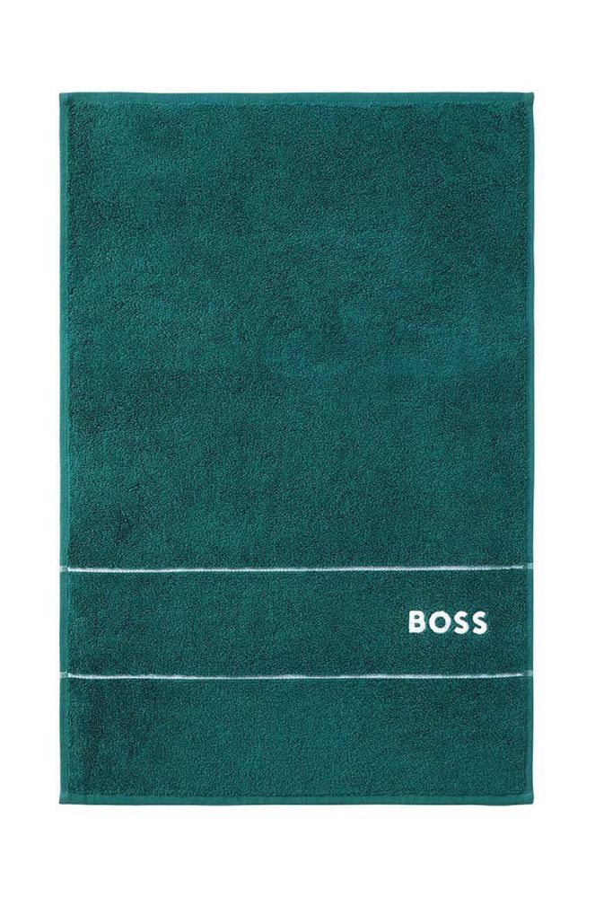 Маленький бавовняний рушник BOSS 40 x 60 cm колір зелений (2950690)