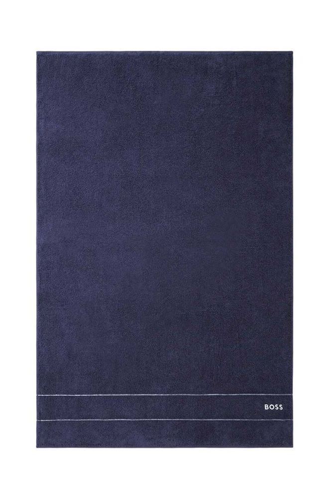 Великий бавовняний рушник BOSS 100 x 150 cm колір темно-синій (2950703)