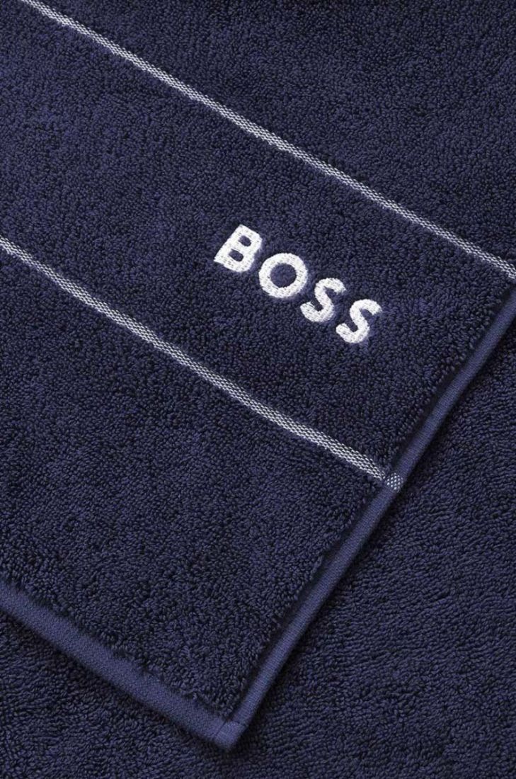 Великий бавовняний рушник BOSS 100 x 150 cm колір темно-синій (2950703)