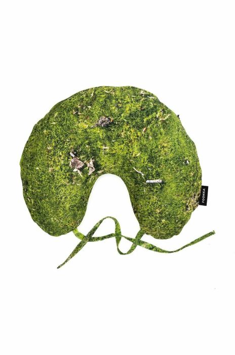 Подушка для подорожей з наповнювачем з гречаного лушпиння Foonka Mech 35x30 cm колір барвистий