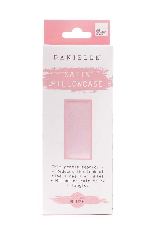 Сатинова наволочка для подушки Danielle Beauty .Blush Pink Satin колір барвистий