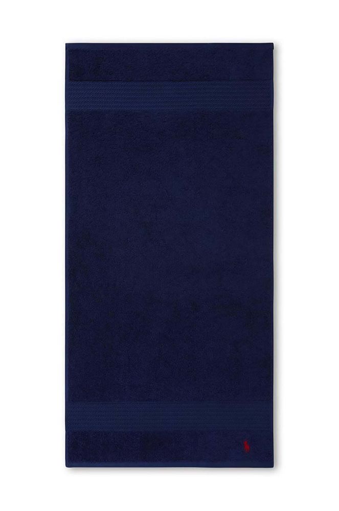 Бавовняний рушник Ralph Lauren Handtowel Player 50 x 100 cm колір темно-синій