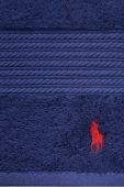 Бавовняний рушник Ralph Lauren Handtowel Player 50 x 100 cm колір темно-синій
