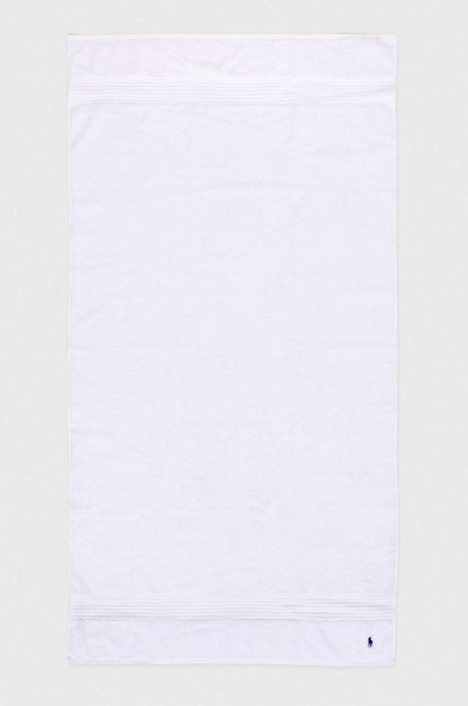 Великий бавовняний рушник Ralph Lauren Bath Sheet Player 75 x 140 cm колір білий